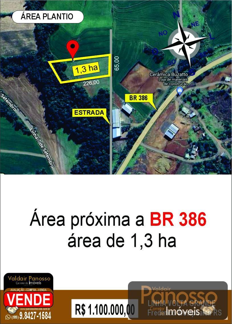 Área, 1.300 m², à venda