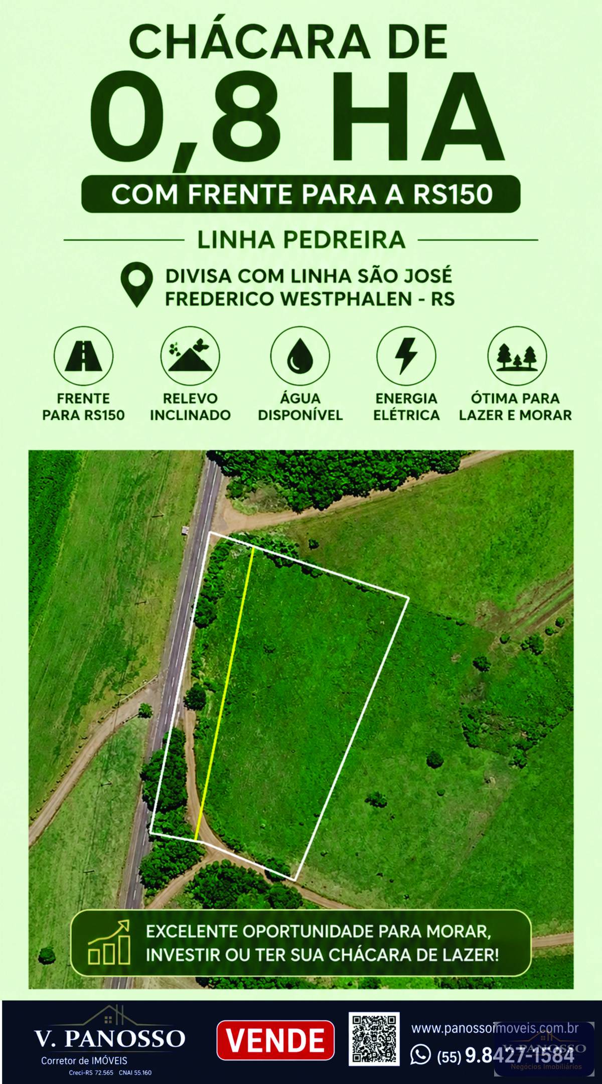 Área à venda, 8000m²