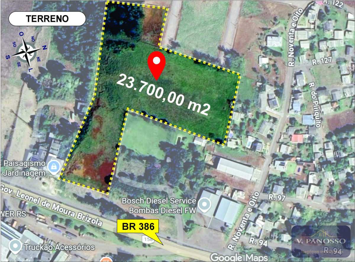 Área à venda, 23700m² - Panosso Imóveis - Negócios Imobiliários