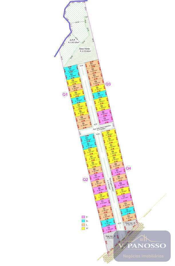 Terreno à venda, 360m²