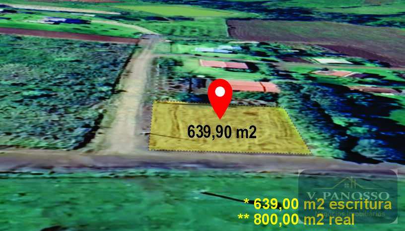 Terreno plaino 639,00 m2 - Fred. Westphalen RS - Panosso Imóveis - Negócios Imobiliários